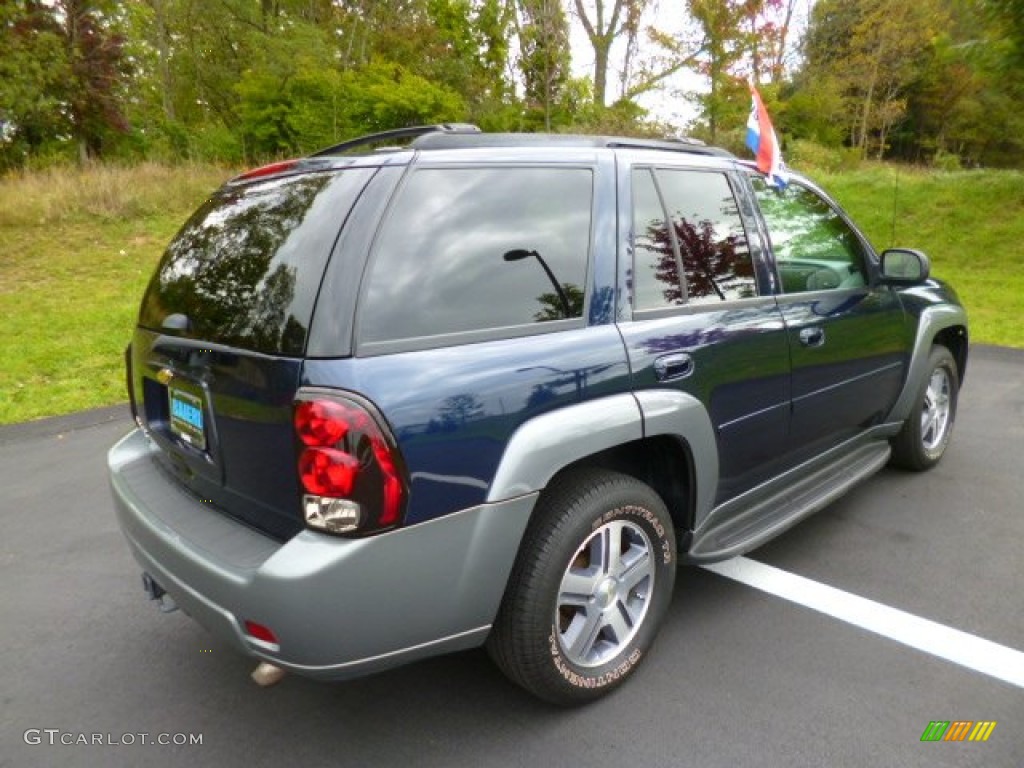 2009 TrailBlazer LT 4x4 - Imperial Blue Metallic / Gray photo #7