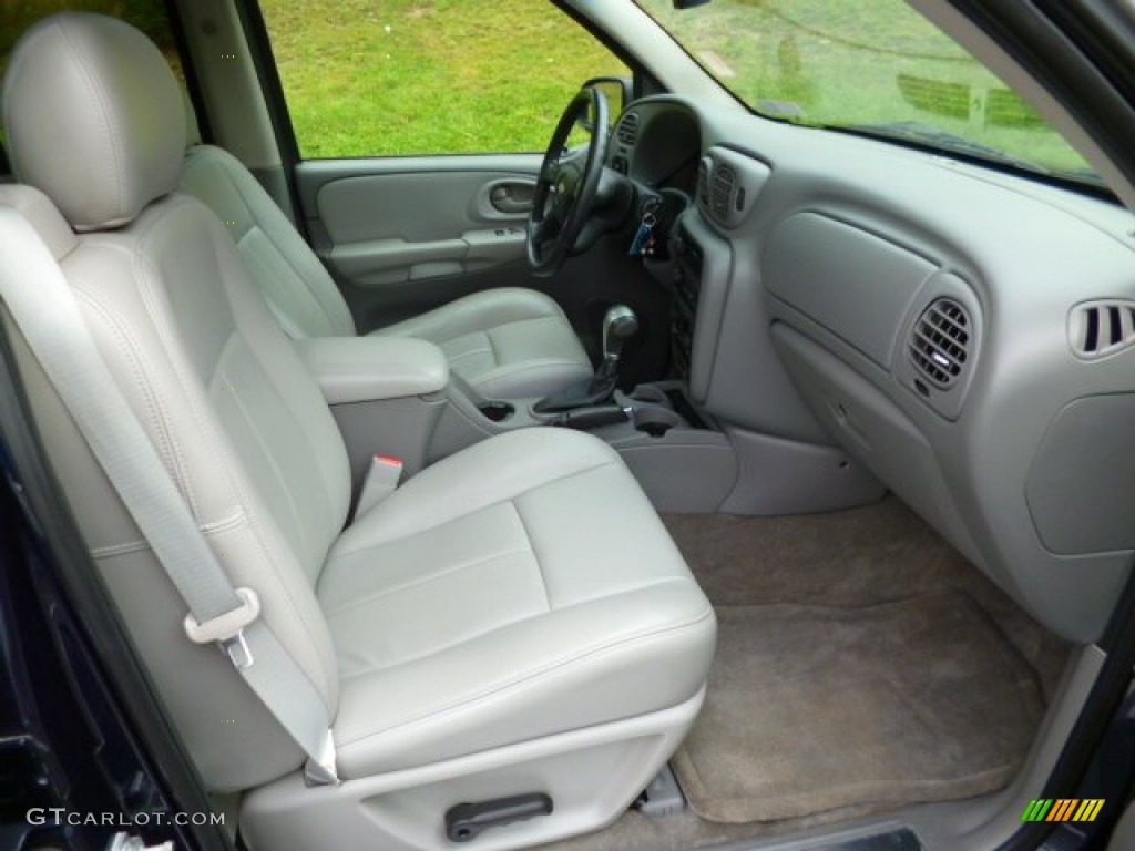 2009 TrailBlazer LT 4x4 - Imperial Blue Metallic / Gray photo #10