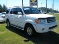 Natural White 2002 Toyota Sequoia Limited