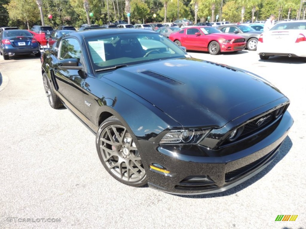 2013 Mustang GT Coupe - Black / Charcoal Black/Recaro Sport Seats photo #1