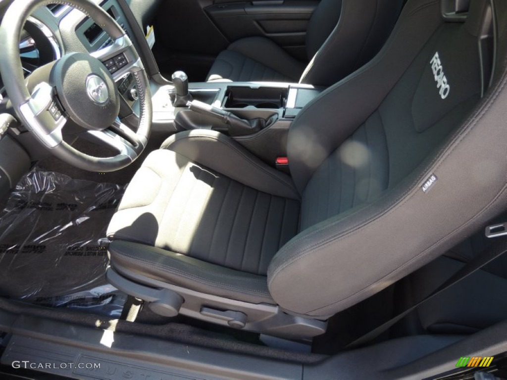 2013 Mustang GT Coupe - Black / Charcoal Black/Recaro Sport Seats photo #4