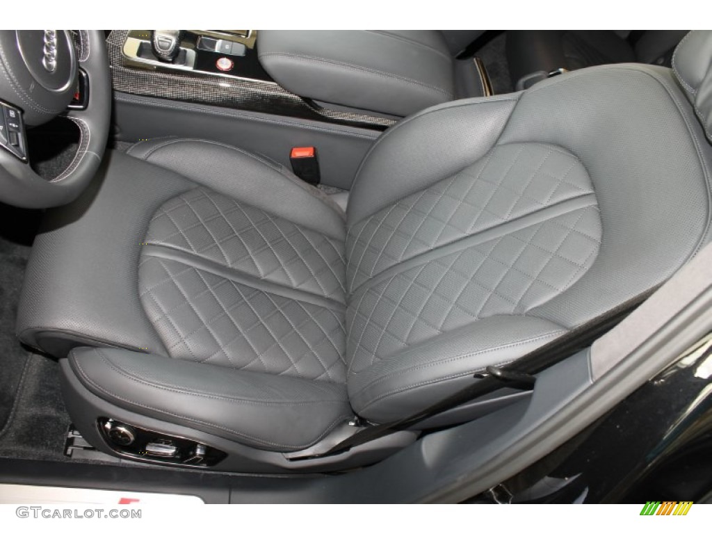2013 Audi S8 4.0 TFSI quattro Sedan Front Seat Photo #86048424