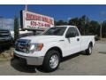 Oxford White - F150 XLT Regular Cab Photo No. 2