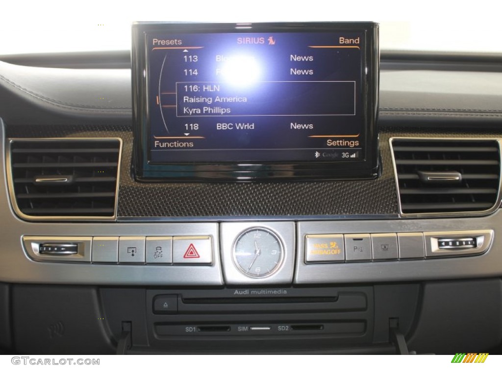 2013 Audi S8 4.0 TFSI quattro Sedan Controls Photo #86048599