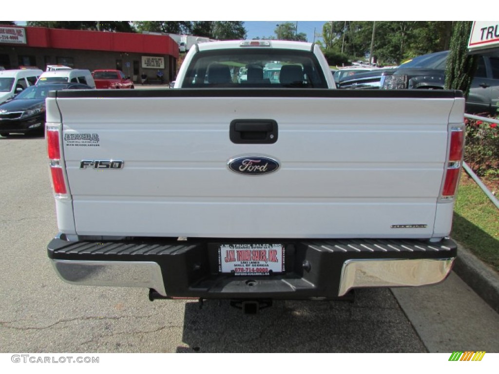 2012 F150 XLT Regular Cab - Oxford White / Steel Gray photo #6