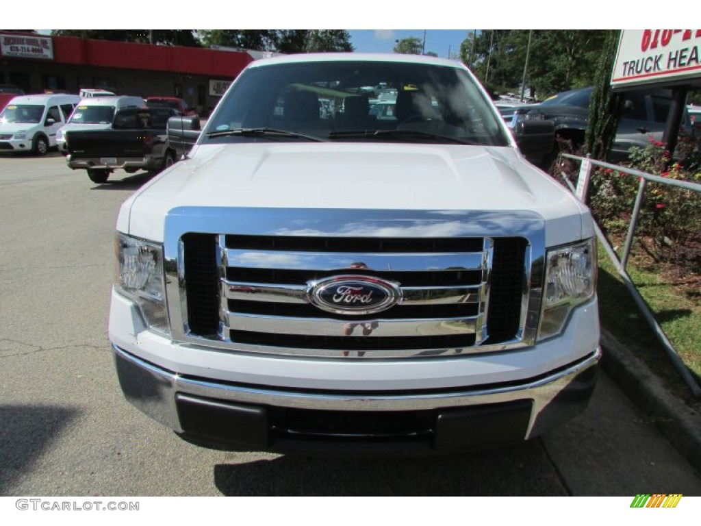 2012 F150 XLT Regular Cab - Oxford White / Steel Gray photo #13