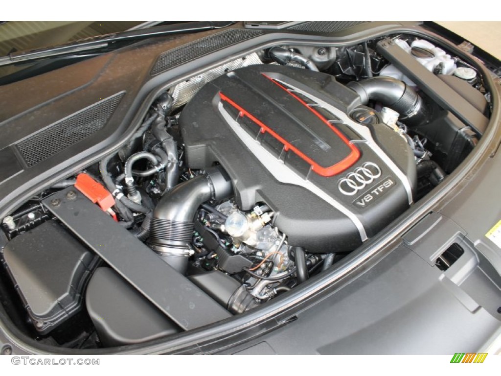 2013 Audi S8 4.0 TFSI quattro Sedan 4.0 FSI Twin-Turbocharged DOHC 32-Valve VVT V8 Engine Photo #86049060