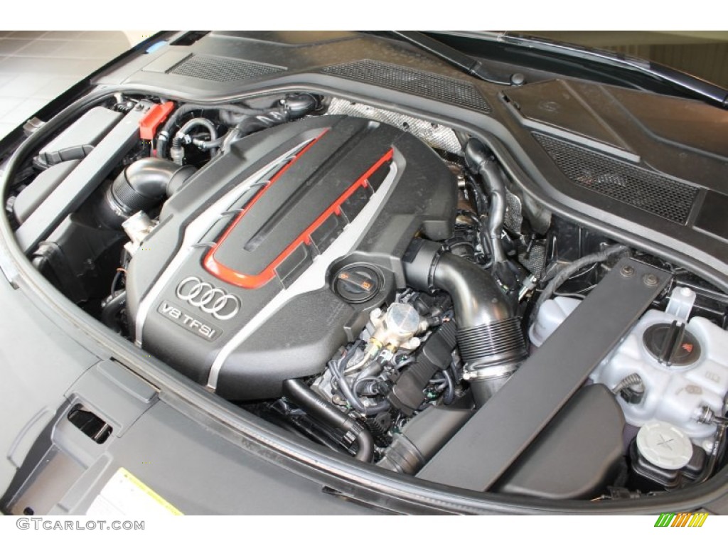 2013 Audi S8 4.0 TFSI quattro Sedan 4.0 FSI Twin-Turbocharged DOHC 32-Valve VVT V8 Engine Photo #86049081