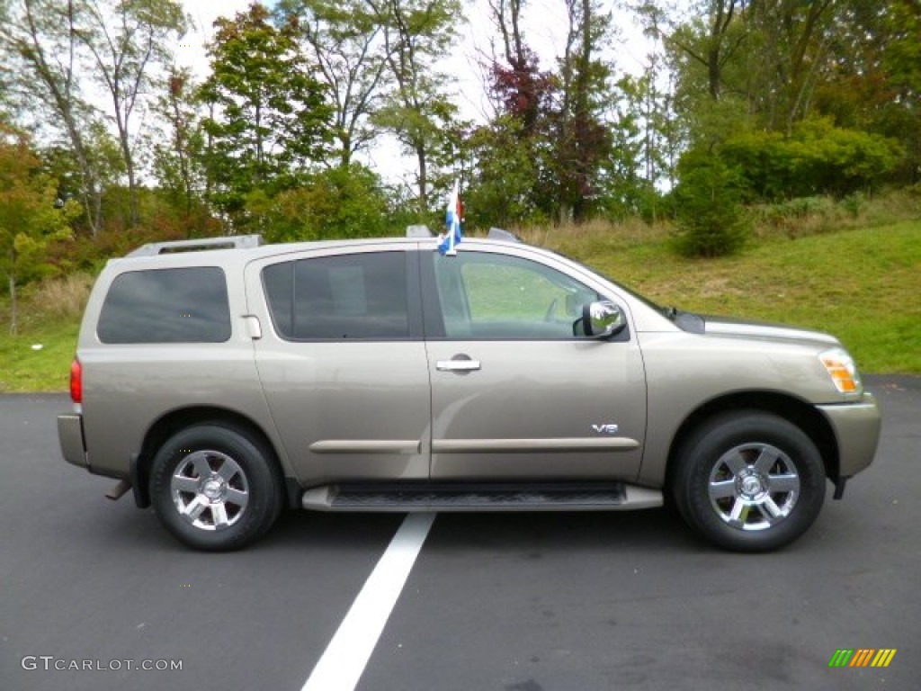 2007 Armada LE 4x4 - Granite / Graphite/Titanium photo #6