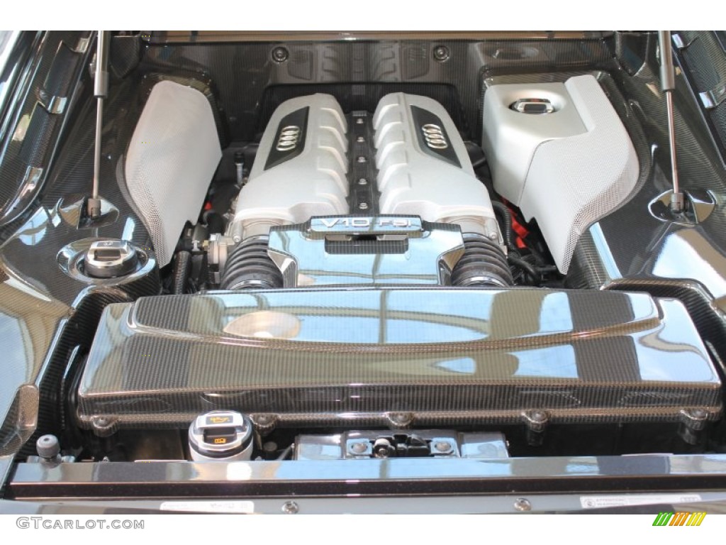 2012 Audi R8 5.2 FSI quattro 5.2 Liter FSI DOHC 40-Valve VVT V10 Engine Photo #86049699