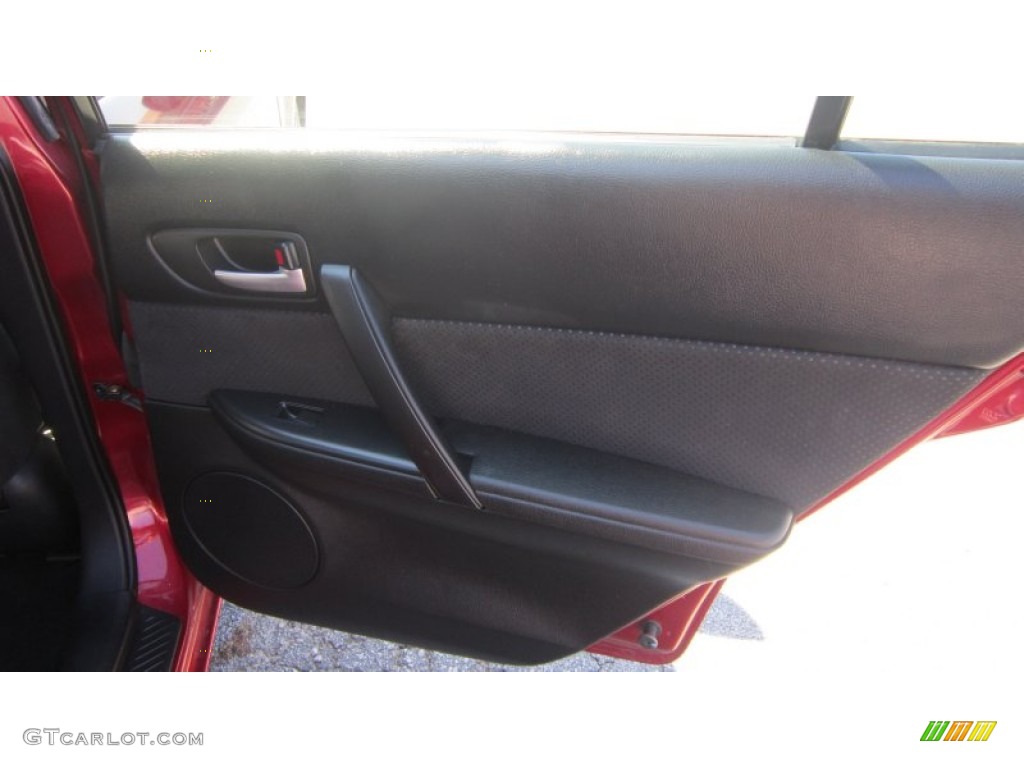 2006 MAZDA6 s Sedan - Dark Cherry Metallic / Black photo #11