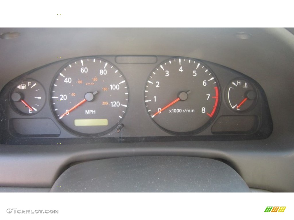 2004 Sentra 1.8 S - Inferno Red / Taupe photo #12