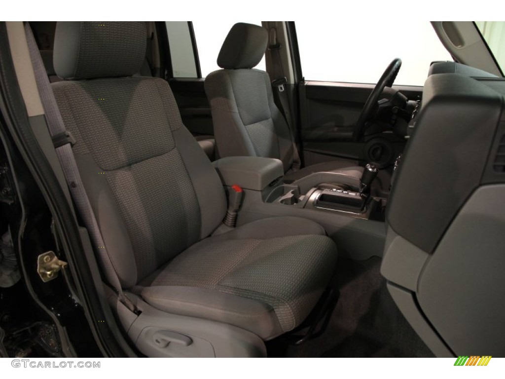 2007 Jeep Commander Sport 4x4 Front Seat Photo #86051520