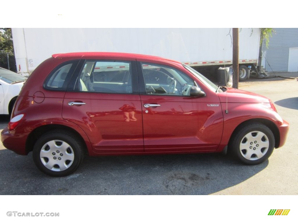 2006 PT Cruiser  - Inferno Red Crystal Pearl / Pastel Slate Gray photo #4