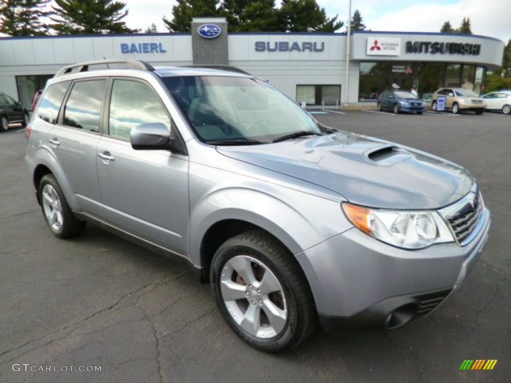 2009 Forester 2.5 XT Limited - Steel Silver Metallic / Platinum photo #1
