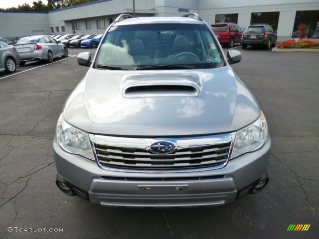 2009 Forester 2.5 XT Limited - Steel Silver Metallic / Platinum photo #2