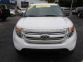 2013 Oxford White Ford Explorer XLT 4WD  photo #3