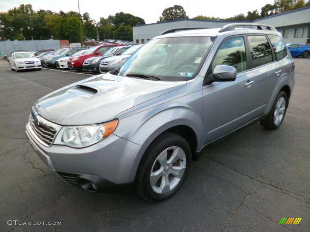 2009 Forester 2.5 XT Limited - Steel Silver Metallic / Platinum photo #3