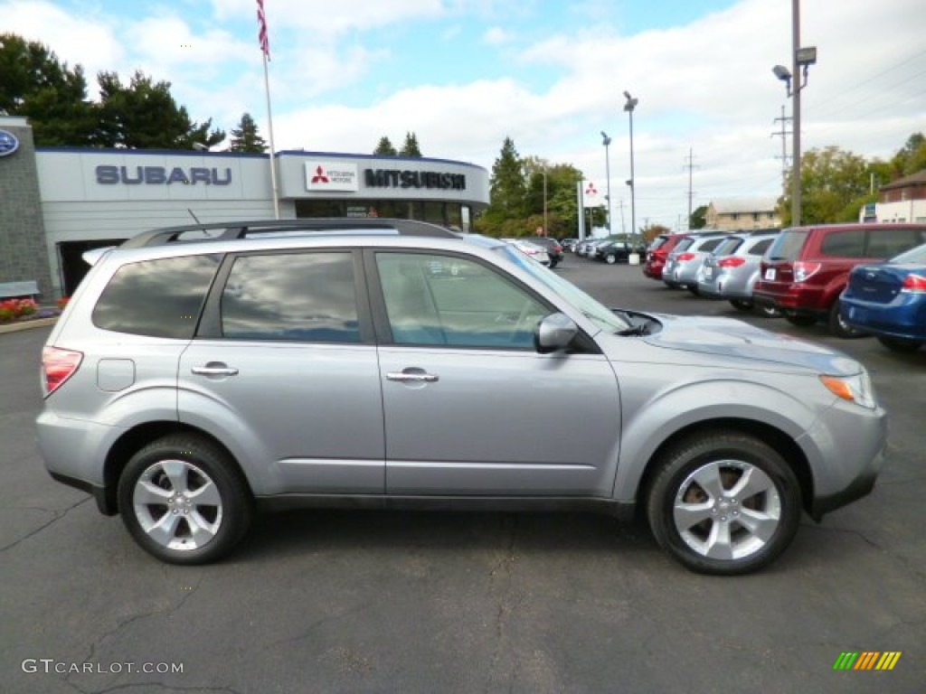 2009 Forester 2.5 XT Limited - Steel Silver Metallic / Platinum photo #8
