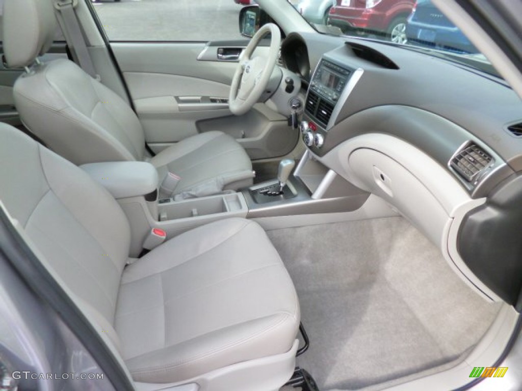 2009 Forester 2.5 XT Limited - Steel Silver Metallic / Platinum photo #10