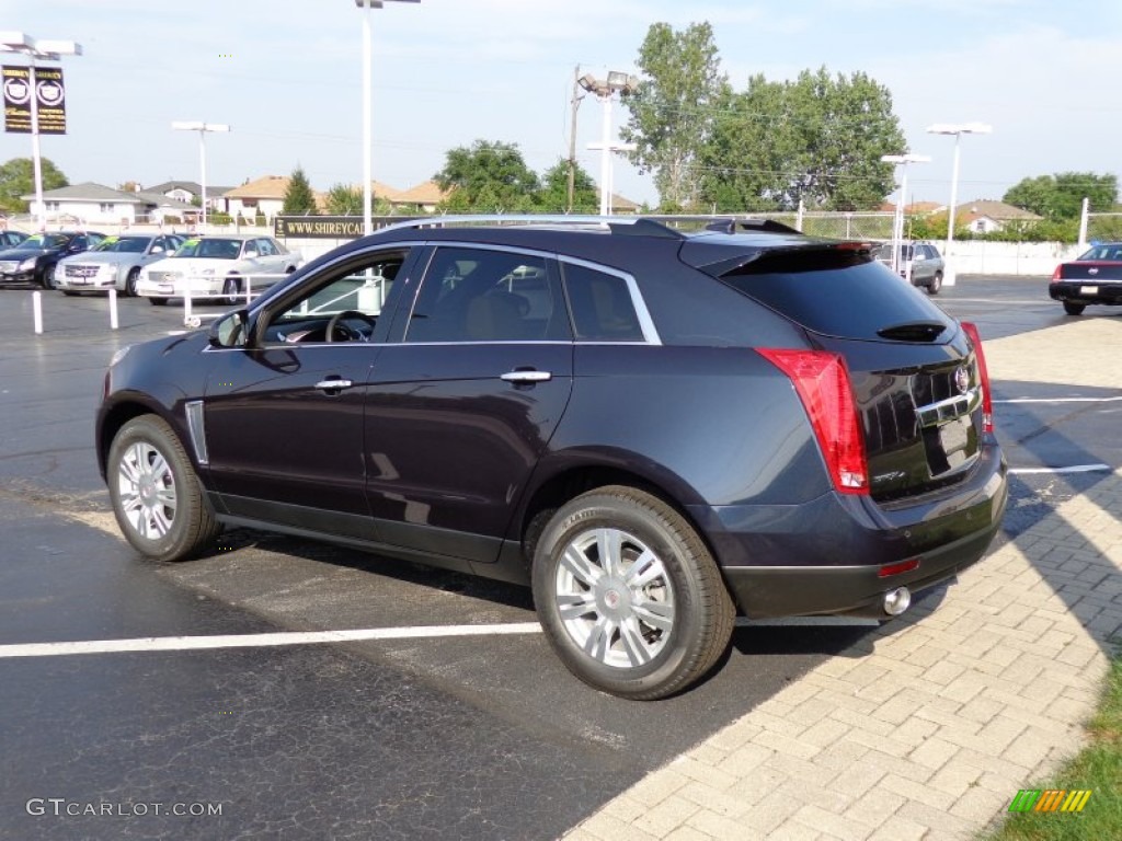 Sapphire Blue Metallic 2014 Cadillac SRX Luxury AWD Exterior Photo #86054193