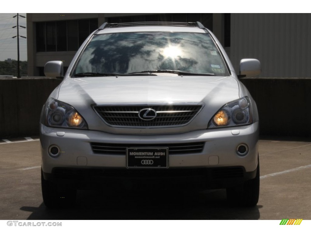 2008 RX 400h Hybrid - Classic Silver Metallic / Light Gray photo #2