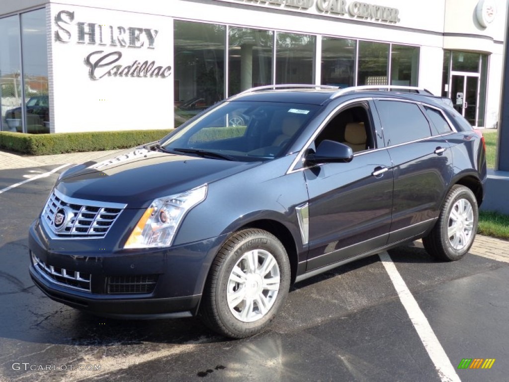 Sapphire Blue Metallic Cadillac SRX