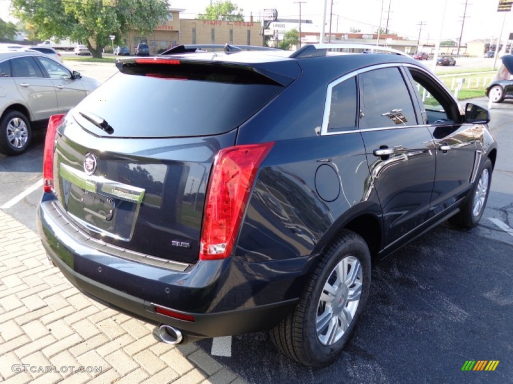 2014 SRX Luxury AWD - Sapphire Blue Metallic / Caramel/Ebony photo #4