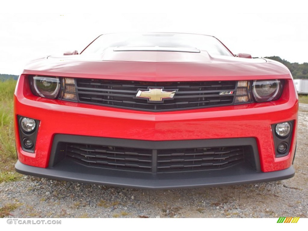 2013 Camaro ZL1 - Victory Red / Black photo #7