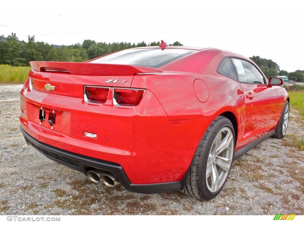 2013 Camaro ZL1 - Victory Red / Black photo #10