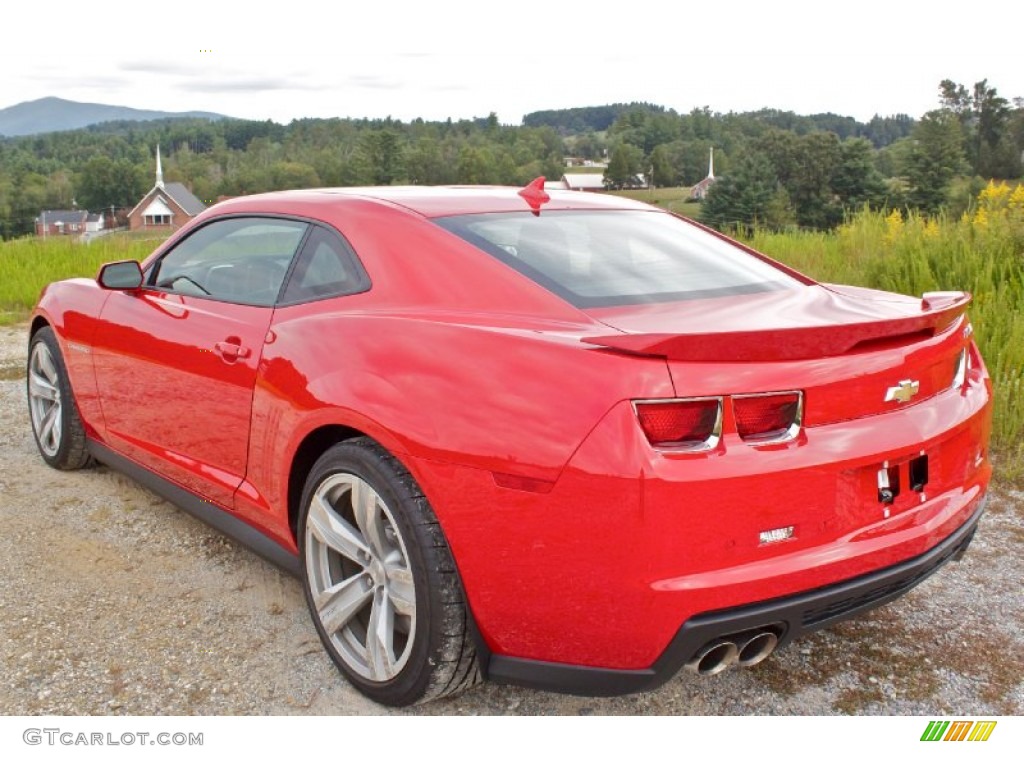 2013 Camaro ZL1 - Victory Red / Black photo #12