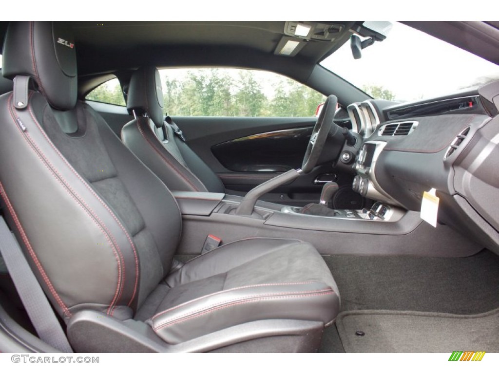 Black Interior 2013 Chevrolet Camaro ZL1 Photo #86056059