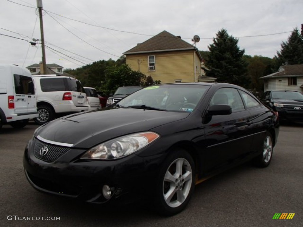 2006 Solara SLE V6 Coupe - Black / Ivory photo #1