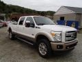 2011 Oxford White Ford F350 Super Duty King Ranch Crew Cab 4x4  photo #3