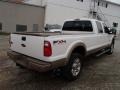 Oxford White - F350 Super Duty King Ranch Crew Cab 4x4 Photo No. 4