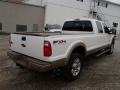 2011 Oxford White Ford F350 Super Duty King Ranch Crew Cab 4x4  photo #4