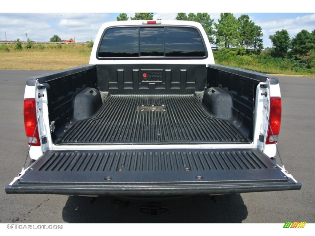 2006 F250 Super Duty Lariat Crew Cab 4x4 - Oxford White / Tan photo #19