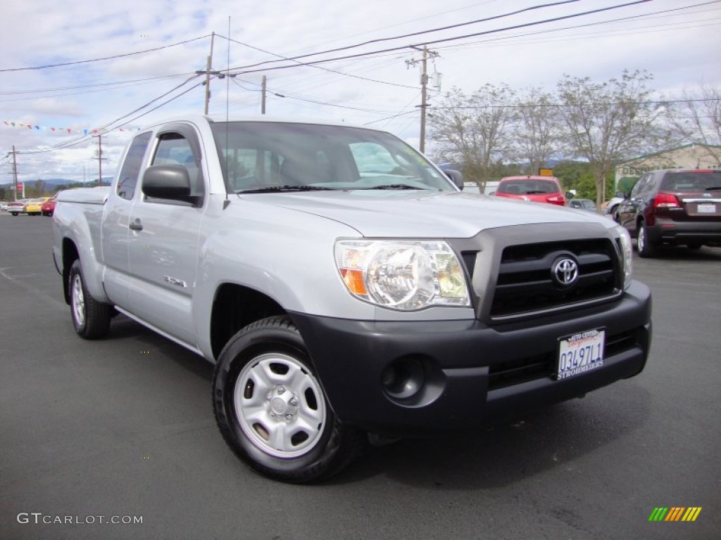 2006 Tacoma Access Cab - Silver Streak Mica / Graphite Gray photo #1