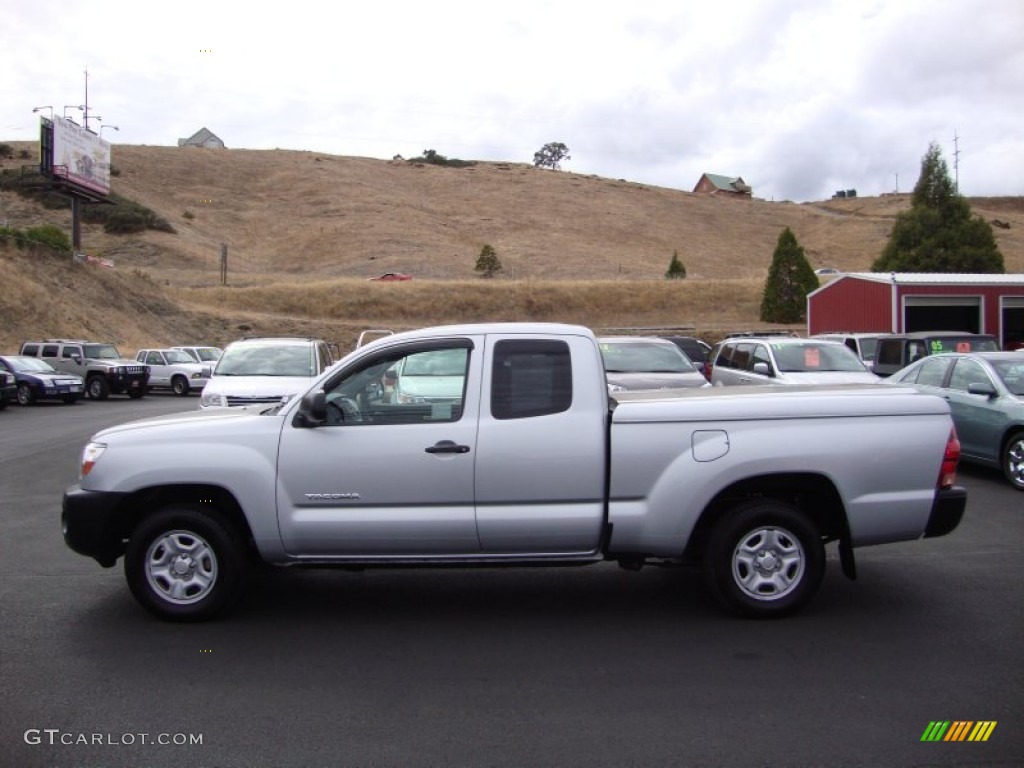 2006 Tacoma Access Cab - Silver Streak Mica / Graphite Gray photo #4