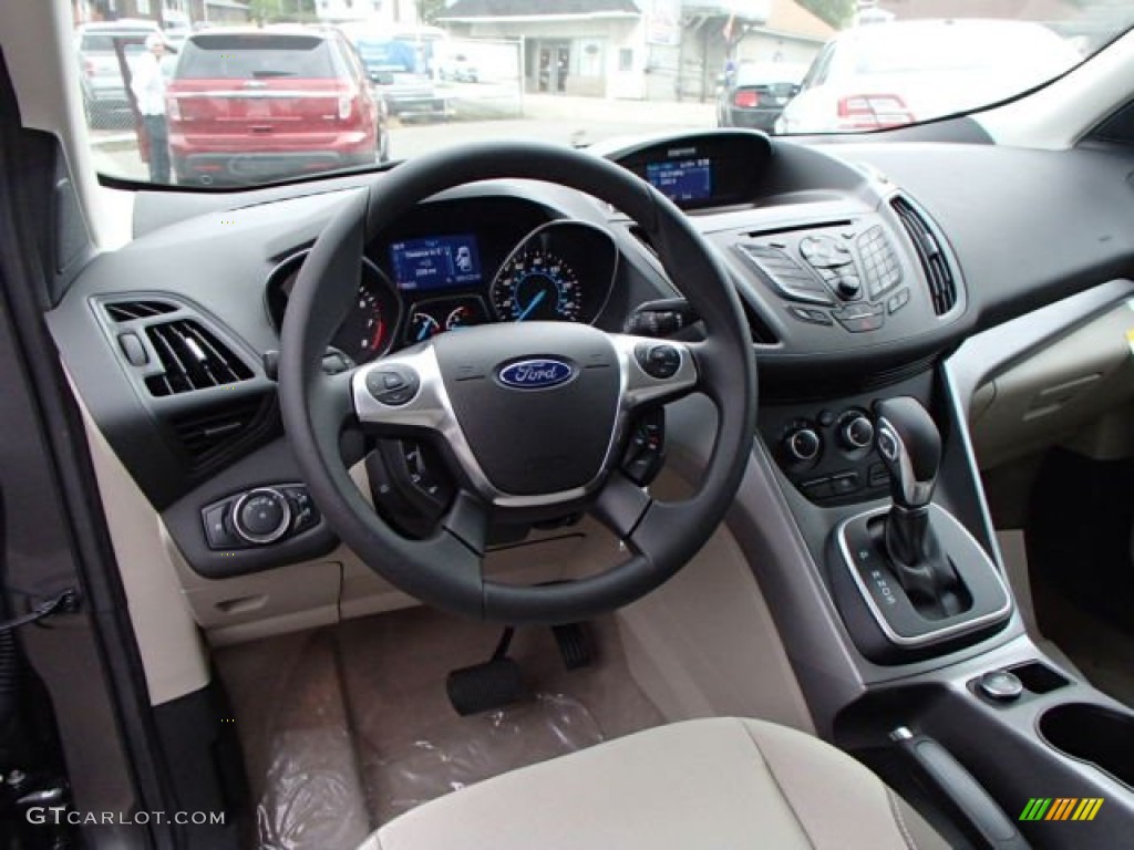 2014 Escape SE 1.6L EcoBoost 4WD - Sterling Gray / Medium Light Stone photo #14