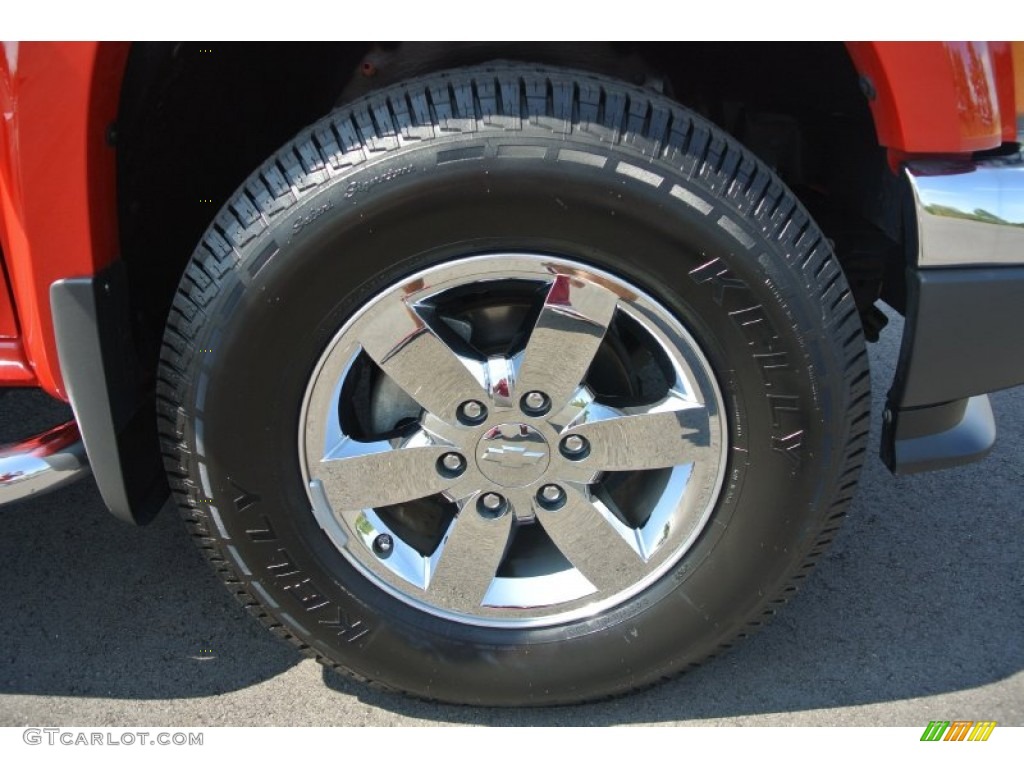 2010 Colorado LT Crew Cab - Victory Red / Ebony photo #21