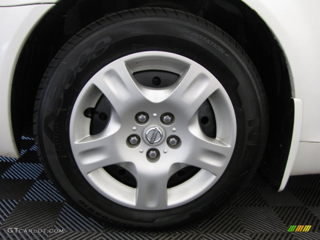 2002 Altima 2.5 S - Cloud White / Charcoal Black photo #23