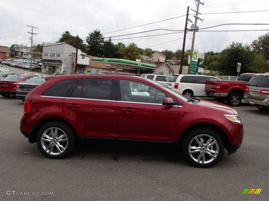 2013 Edge Limited AWD - Ruby Red / Charcoal Black photo #4