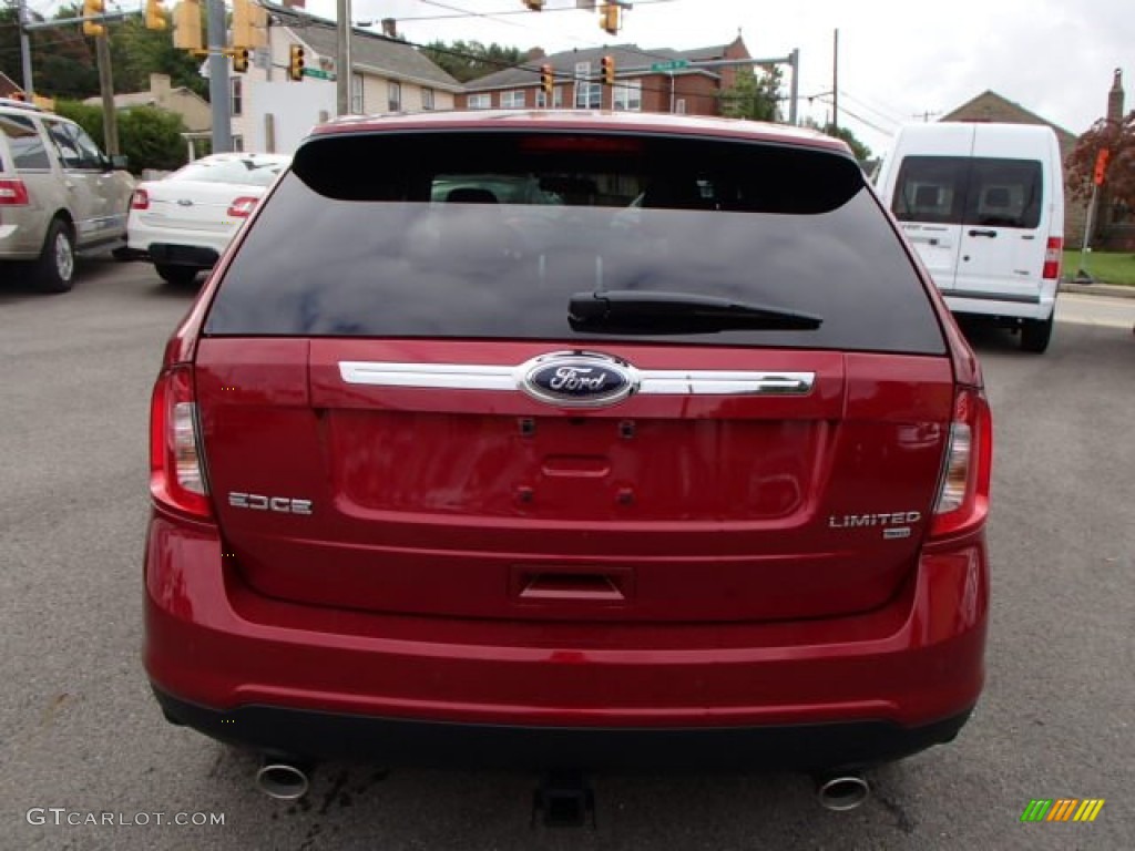 2013 Edge Limited AWD - Ruby Red / Charcoal Black photo #6