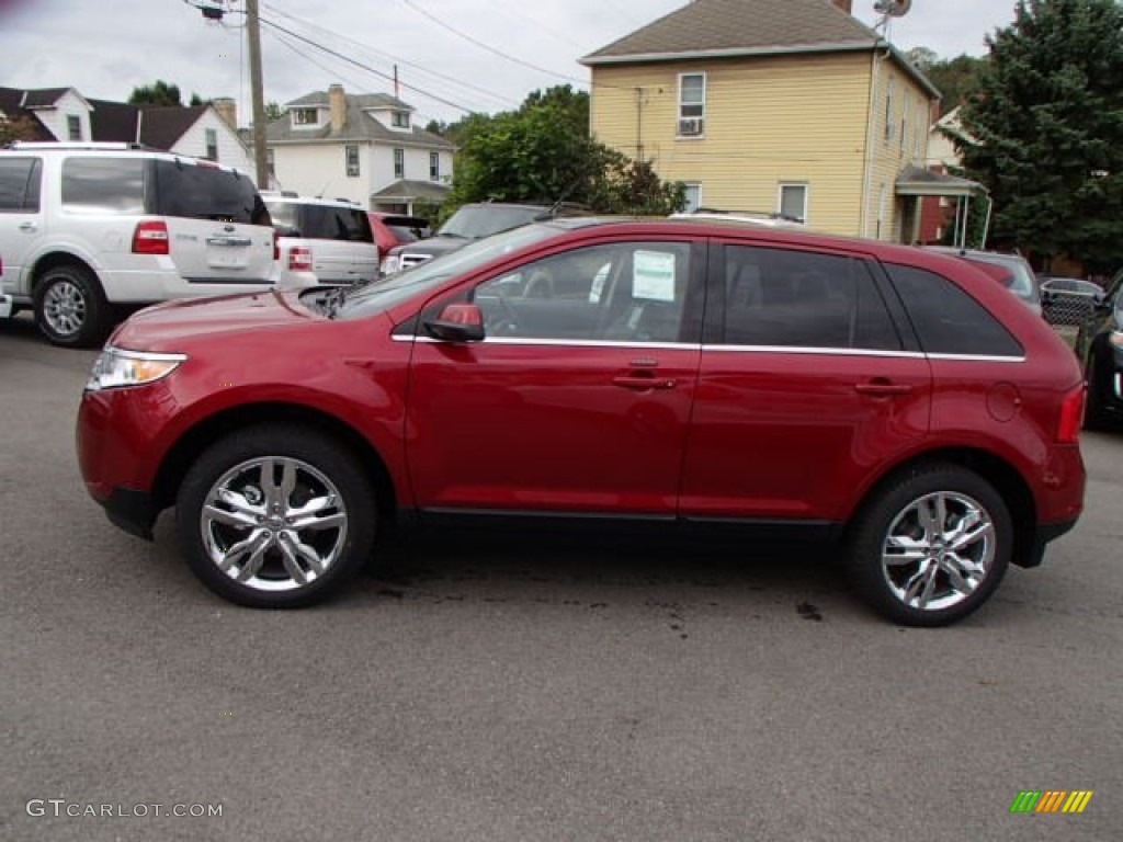 2013 Edge Limited AWD - Ruby Red / Charcoal Black photo #8