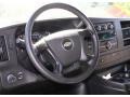 2008 Chevrolet Express Medium Pewter Interior Steering Wheel Photo