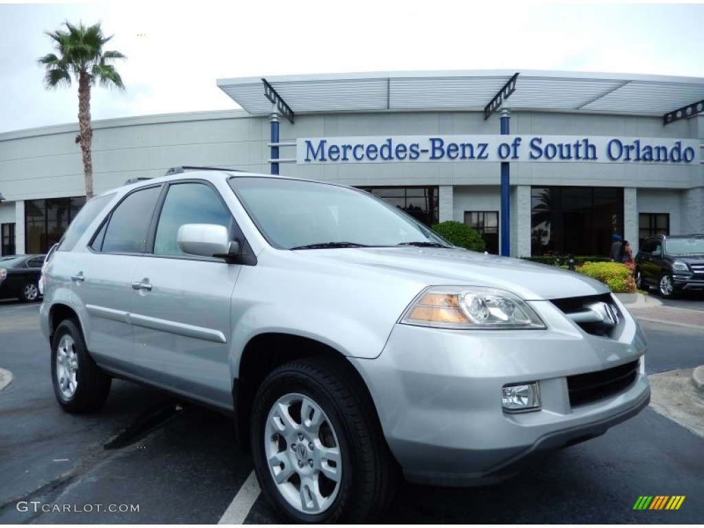 Billet Silver Metallic Acura MDX