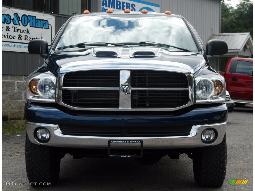 2007 Ram 2500 SLT Regular Cab 4x4 - Patriot Blue Pearl / Medium Slate Gray photo #3