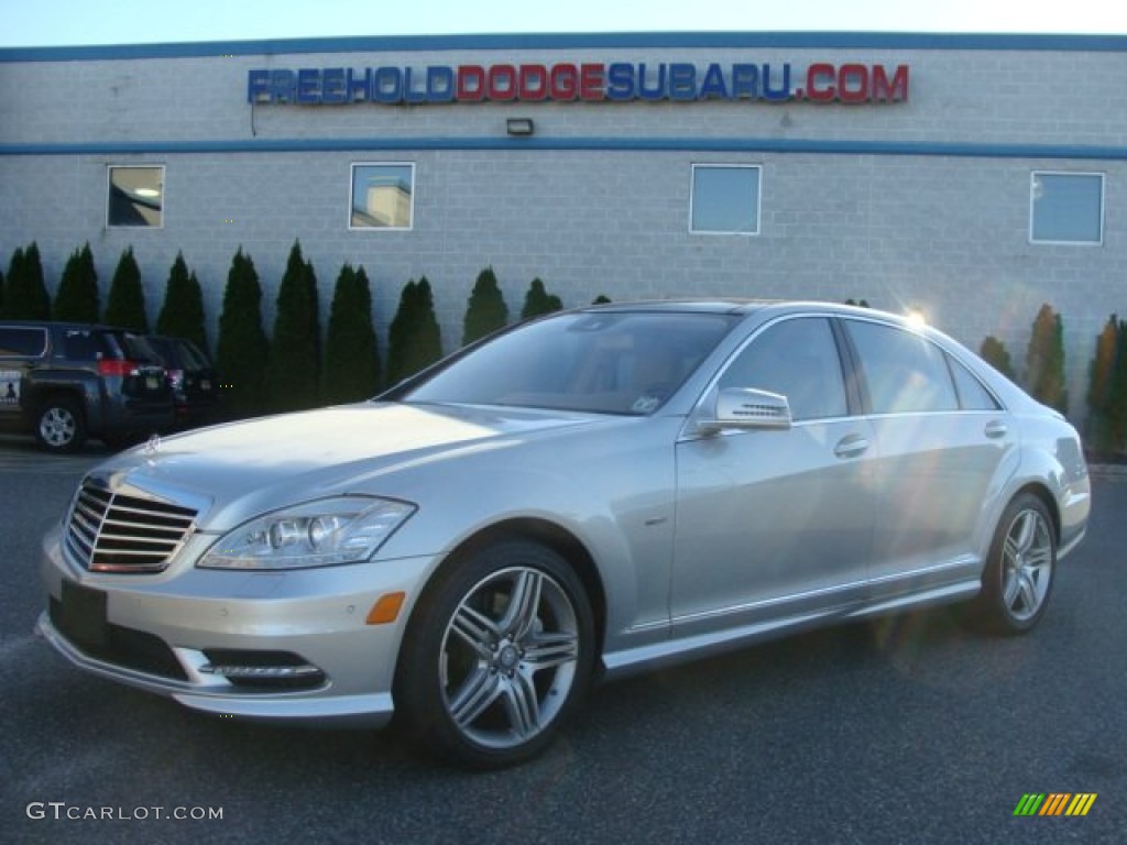 2012 S 400 Hybrid Sedan - Iridium Silver Metallic / Cashmere/Savanna photo #1