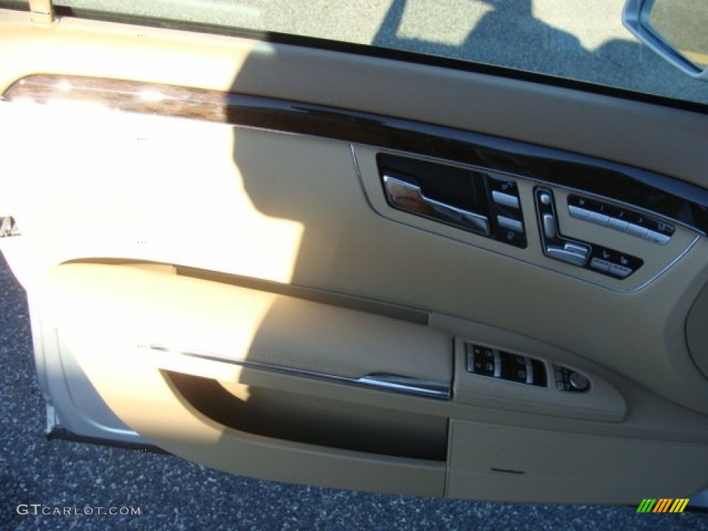 2012 S 400 Hybrid Sedan - Iridium Silver Metallic / Cashmere/Savanna photo #8